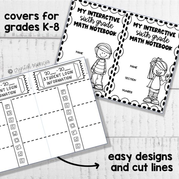 Math Interactive Notebook Starter Pack - Image 3