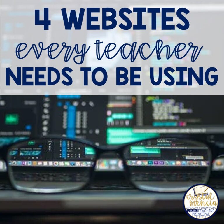 This roundup of websites is useful for novice and veteran teachers alike. I discovered a lot of these later than sooner, but now they are bookmarked favorites I frequent regularly!