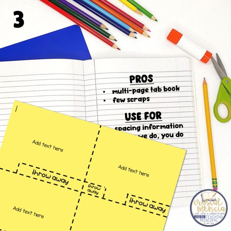 4 Free Foldable Templates That Make Interactive Notebooks Easy