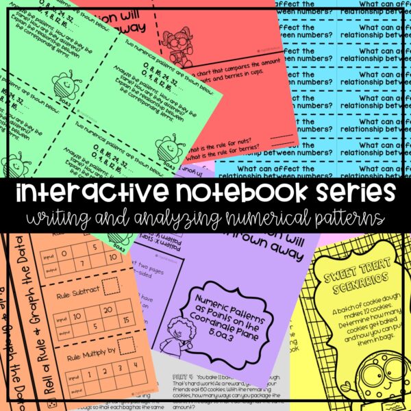 5OA3 Numerical Patterns (Interactive Notebook Series)