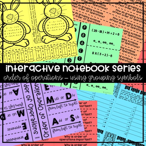 Grouping Symbols & Order of Operations
