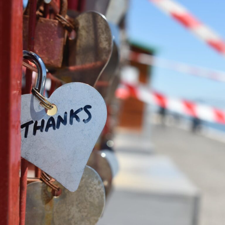 silver colored heart lock bridge