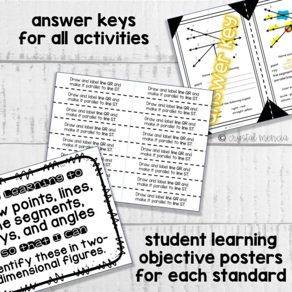 4G1 Points, Lines, Rays, and Angles Interactive Notebook Series - Image 3