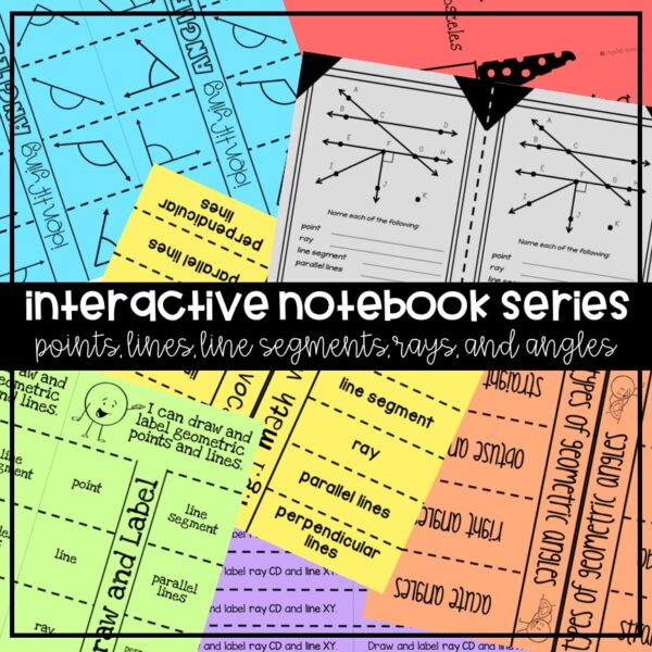 4G1 Points, Lines, Rays, and Angles Interactive Notebook Series - Image 4