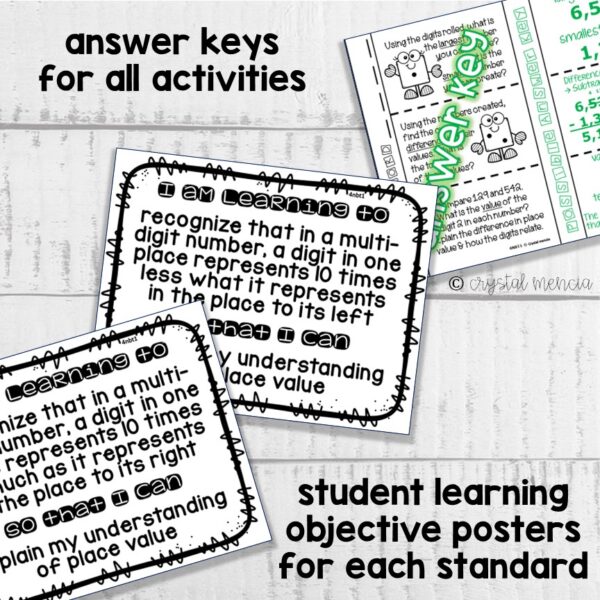 4NBT1 Whole Number Place Value Interactive Notebook Series - Image 3