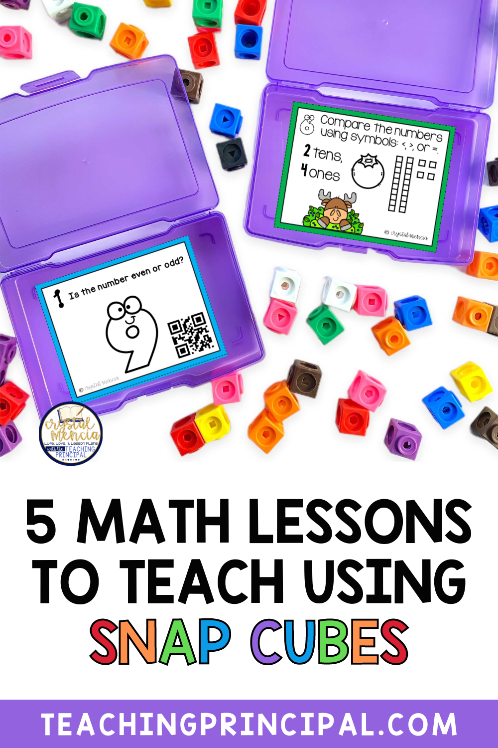 5 Ways To Teach Math With Linking Cubes - Crystal Mencia Scheidt