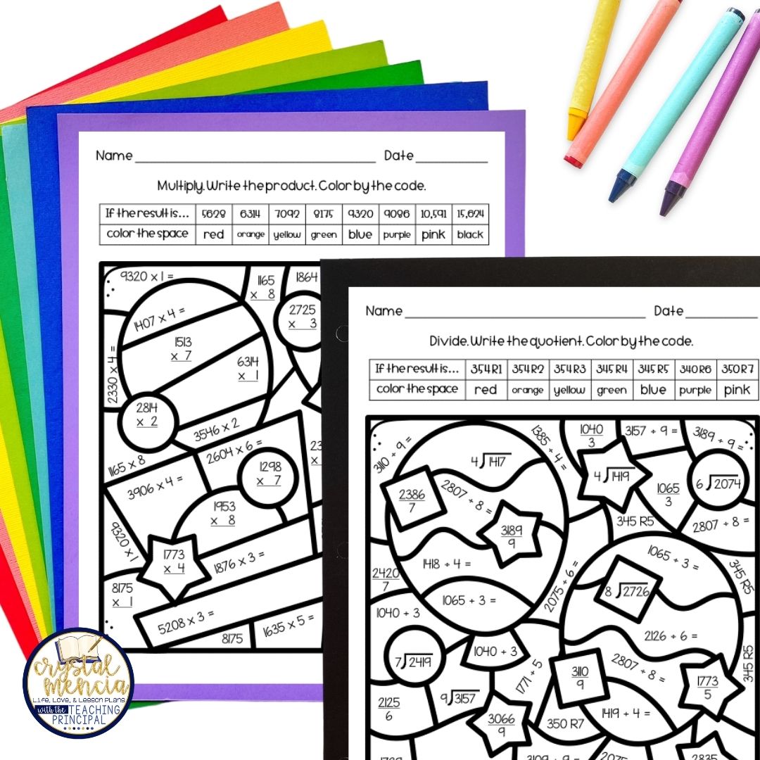 Colorful Learning: How Color-By-Code Worksheets Can Brighten Any Classroom